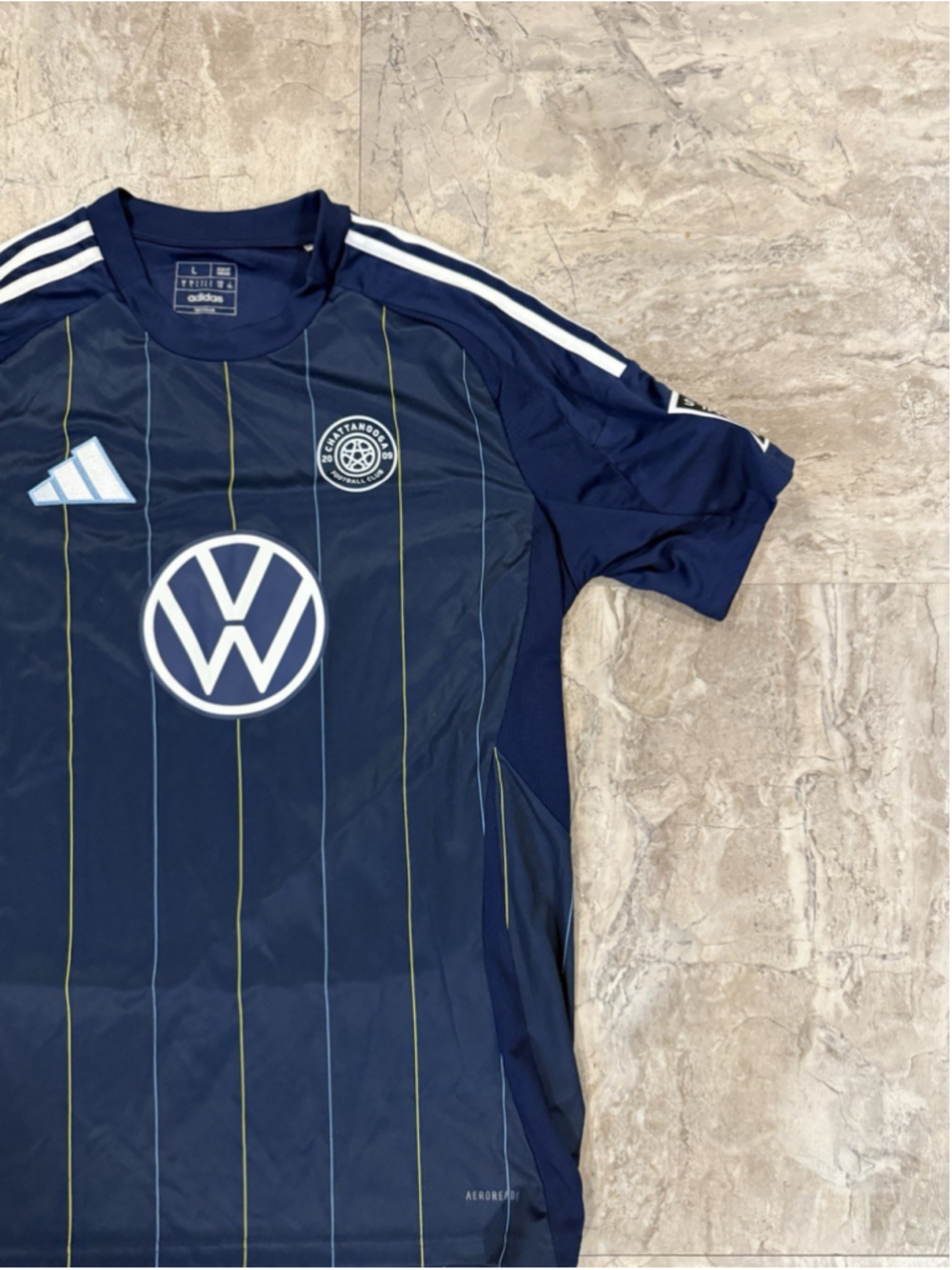 Adidas Chattanooga Football Club Jersey & Promo Items Sz L